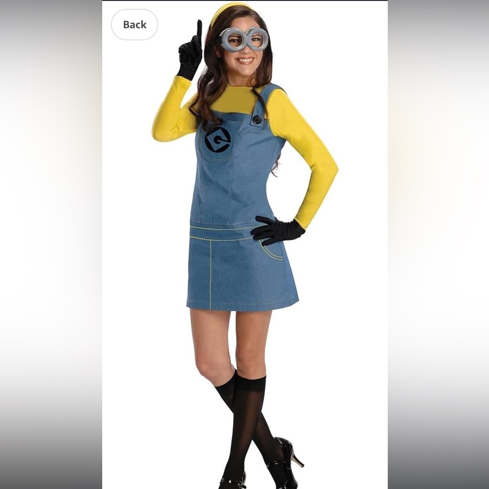 Despicable me Halloween costume! NEW! Size- Small women